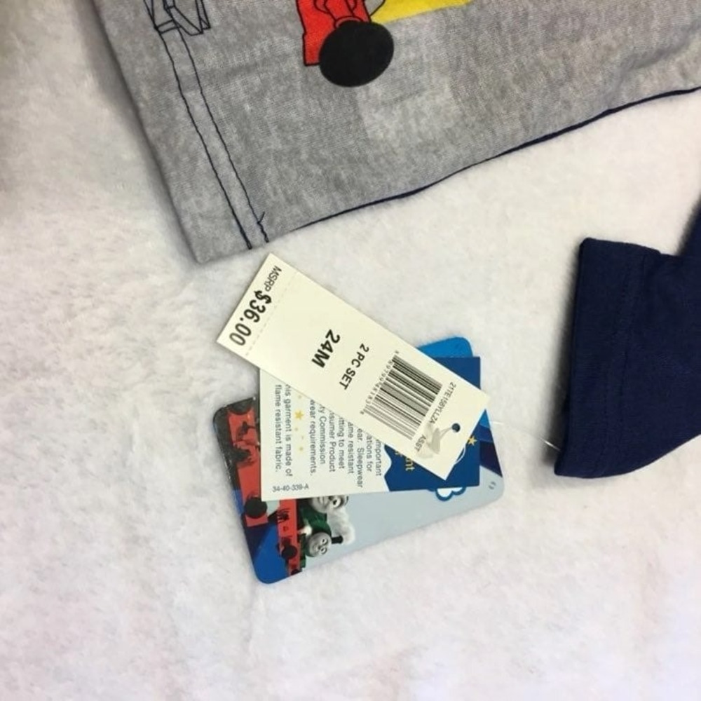 New Thomas the train pajama set 24m - Picture 2 of 2